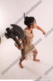 ANISE STANDING POSE WITH AX 5